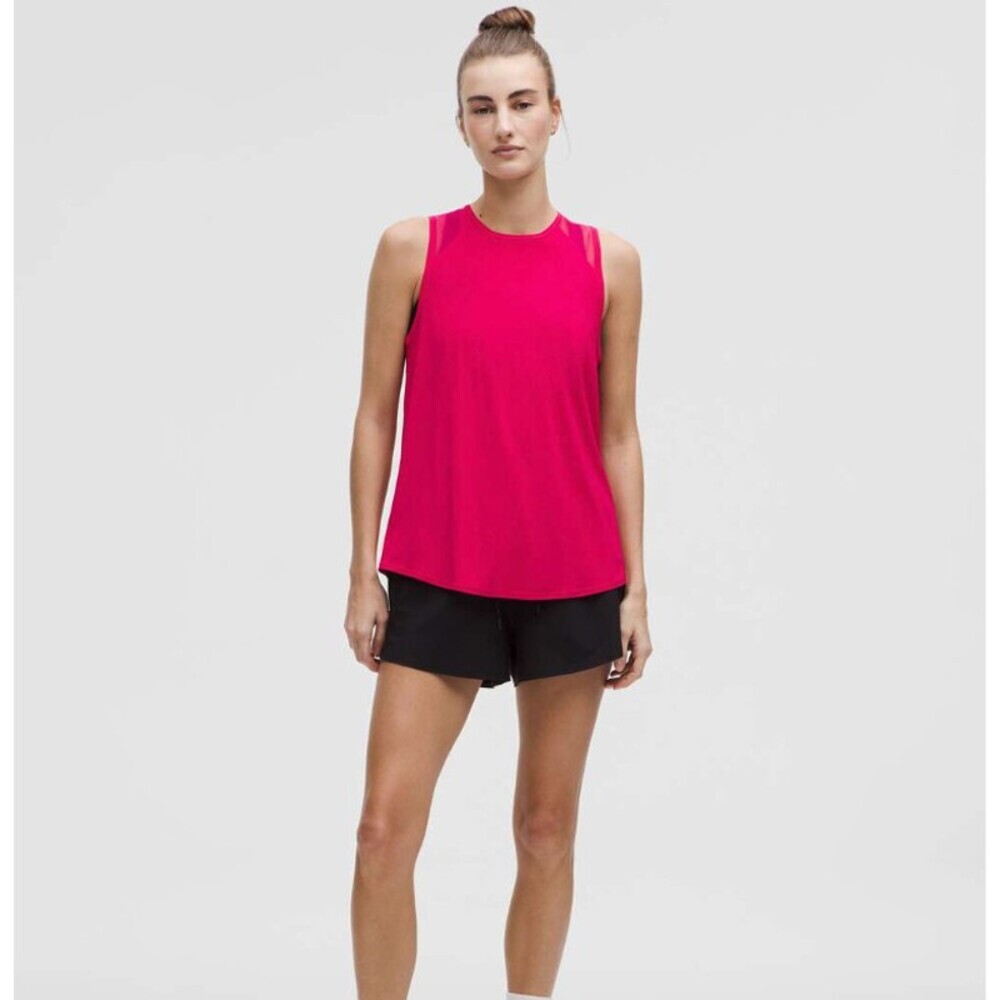 Lululemon NWT Sculpt Tank Top Pink Dragonfruit Size 14